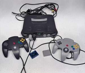 Nintendo 64 Console Bundle with 2 Controllers and Memory Paks